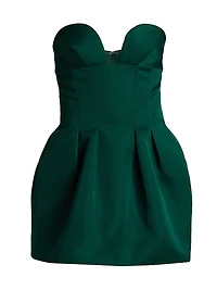 Strapless Bubble Minidress