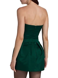 Strapless Bubble Minidress