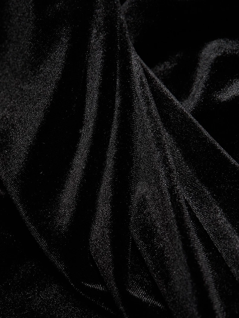 Twist Velvet Gown