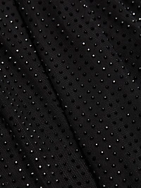 Embellished Twist Hot Fix Gown