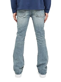P004 Flare Worn Jeans