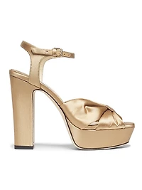 Heloise 120MM Satin Platform Sandals