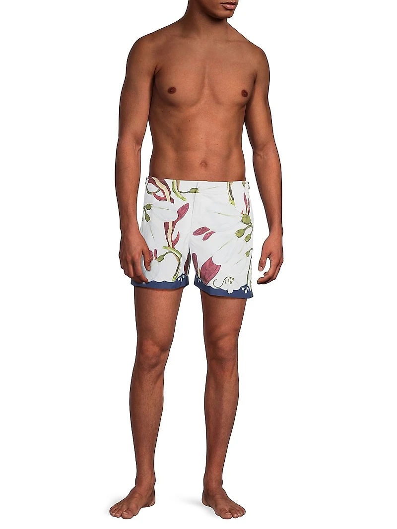 Setter Orchis Floral Swim Shorts