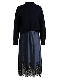 Sol Combo Sweater Dress