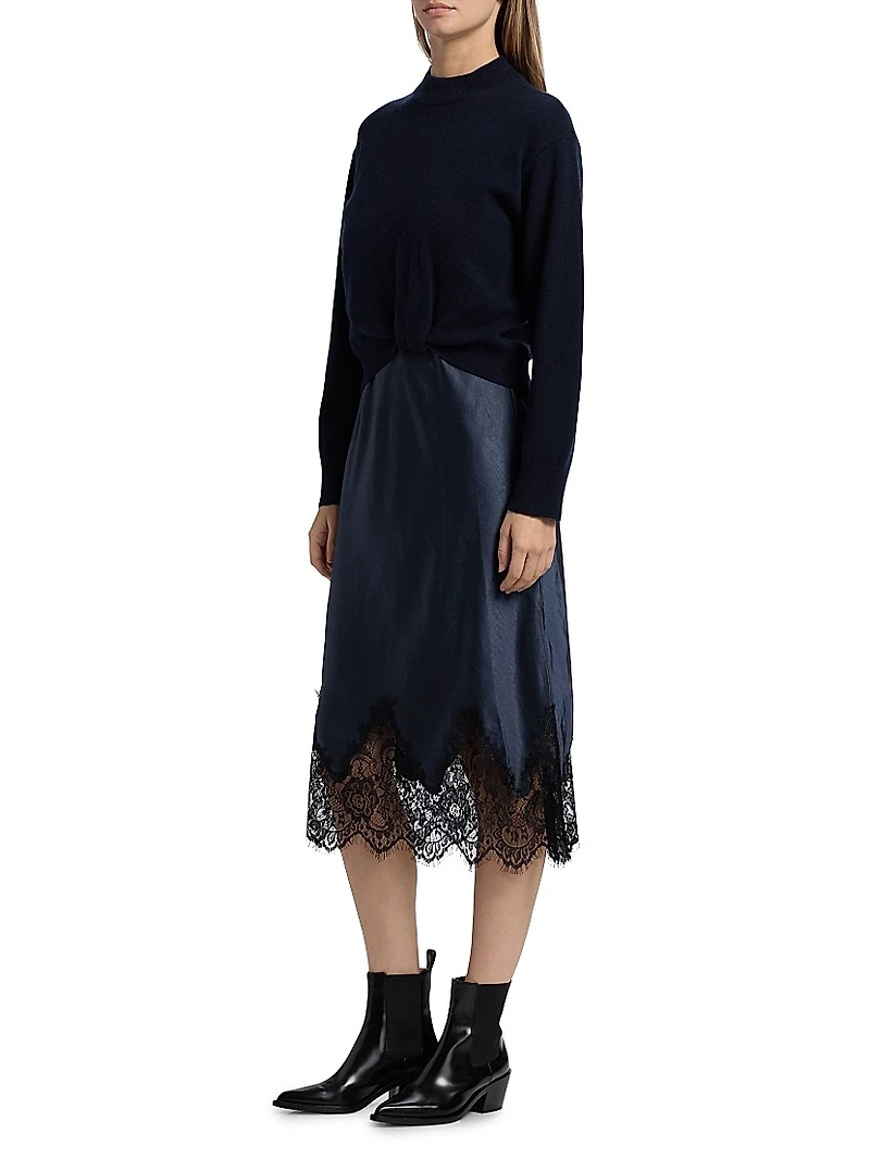 Sol Combo Sweater Dress