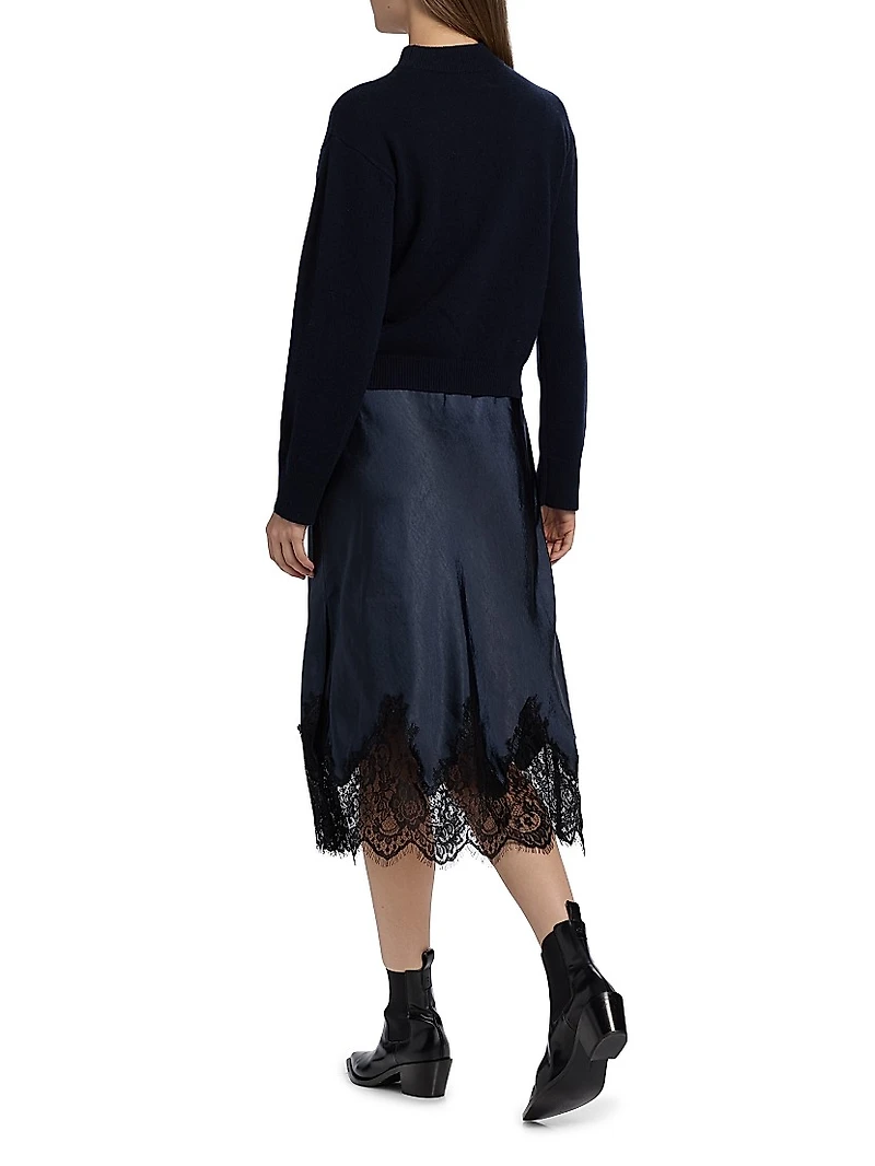 Sol Combo Sweater Dress