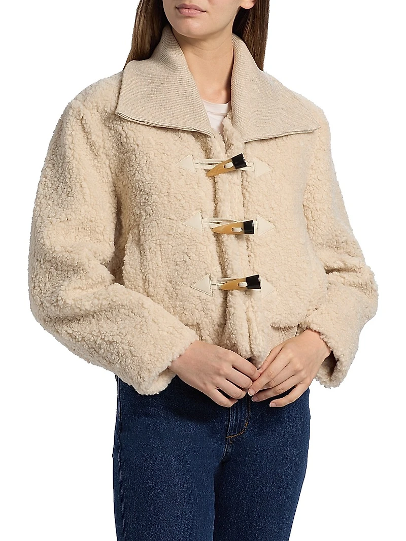 Noah Faux Shearling Jacket