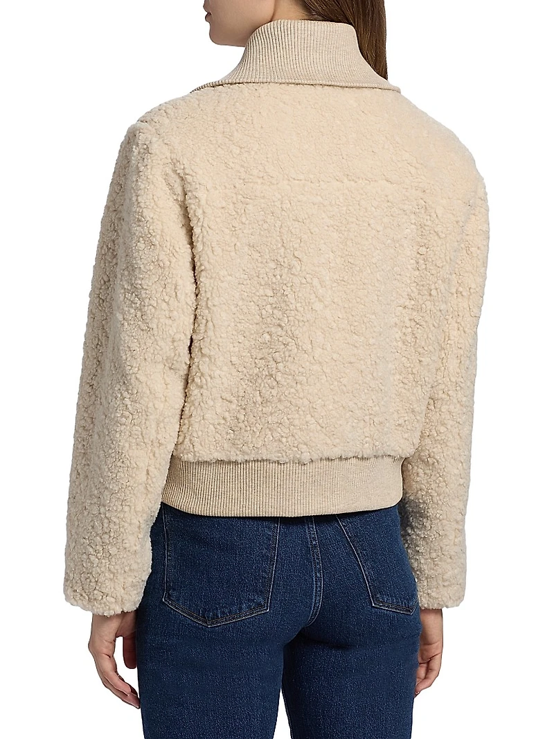 Noah Faux Shearling Jacket