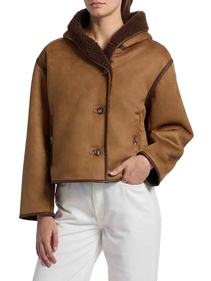 Madylen Faux Sherpa Jacket