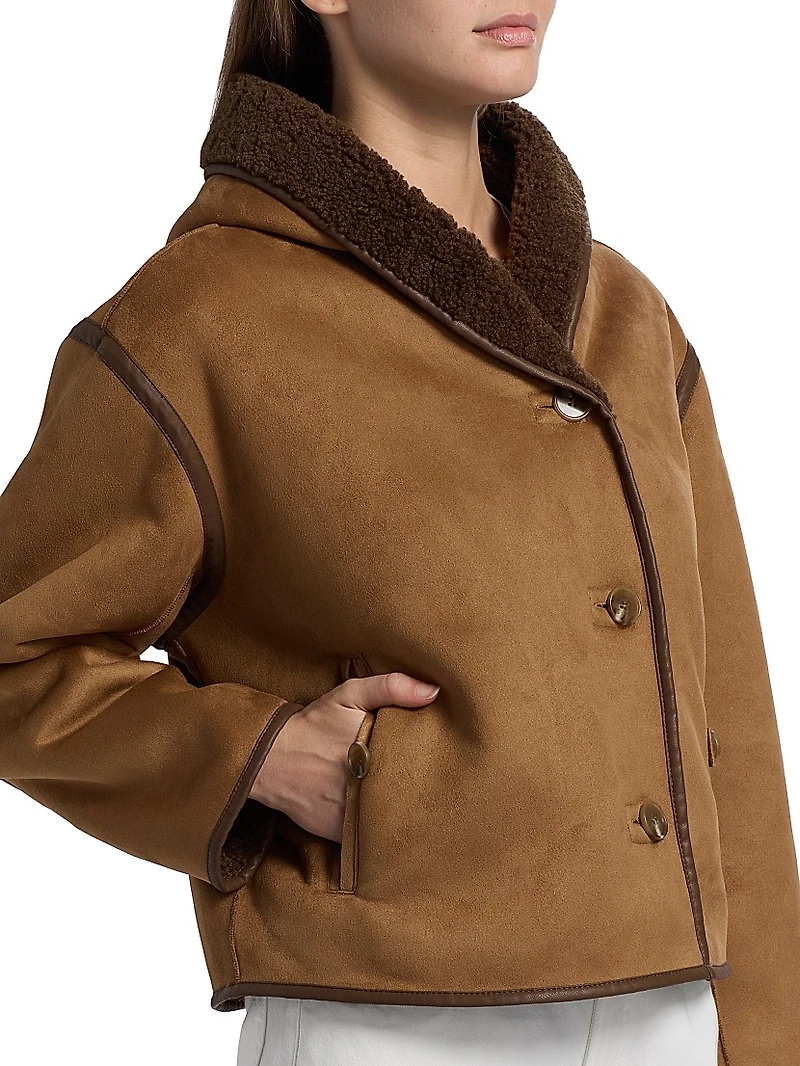 Madylen Faux Sherpa Jacket