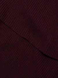 Delphine Ribbed Merino Wool-Blend Sweater