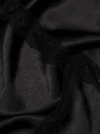 Katrina Lace-Trimmed Midi-Skirt
