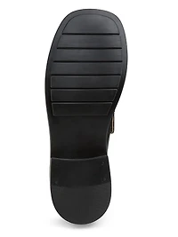 Noemi Leather Chain Loafers