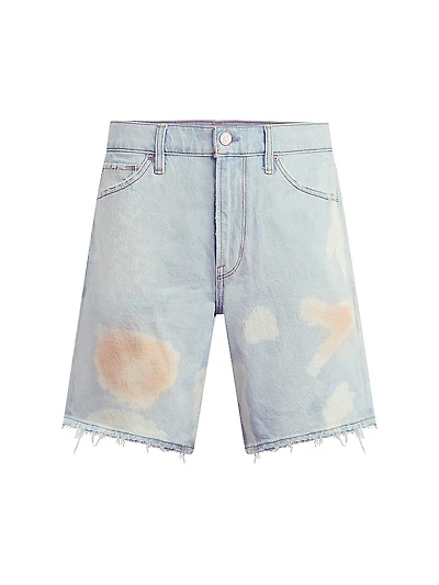 Clint Relaxed-Fit Bleached Shorts