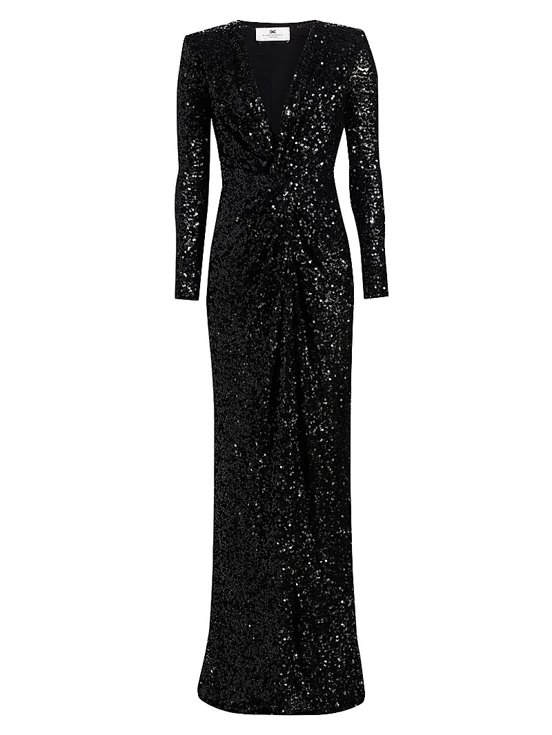 Sequin Paillettes Gown