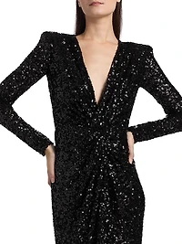 Sequin Paillettes Gown