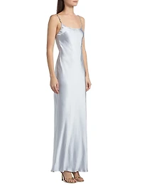 Bias-Cut Satin Gown