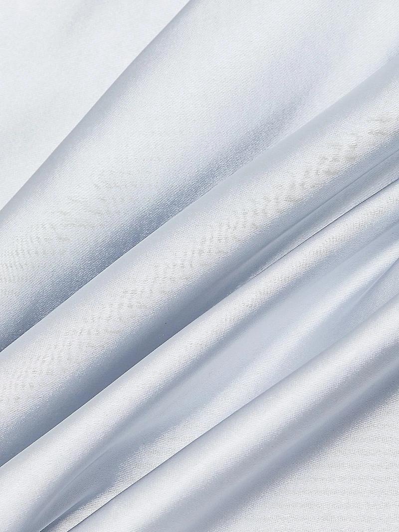 Bias-Cut Satin Gown