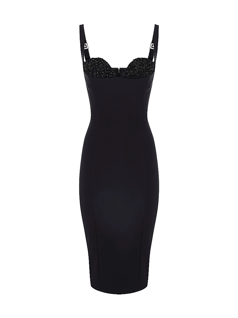 Light Crepe Cocktail Dress