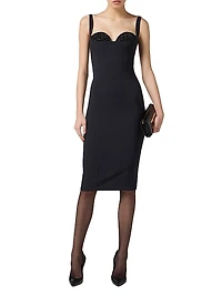 Light Crepe Cocktail Dress