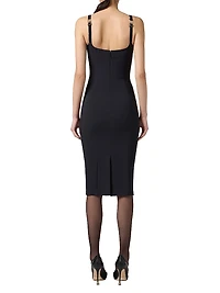 Light Crepe Cocktail Dress