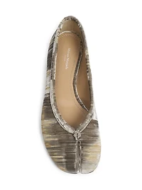 Tabi Printed Ballet Flats