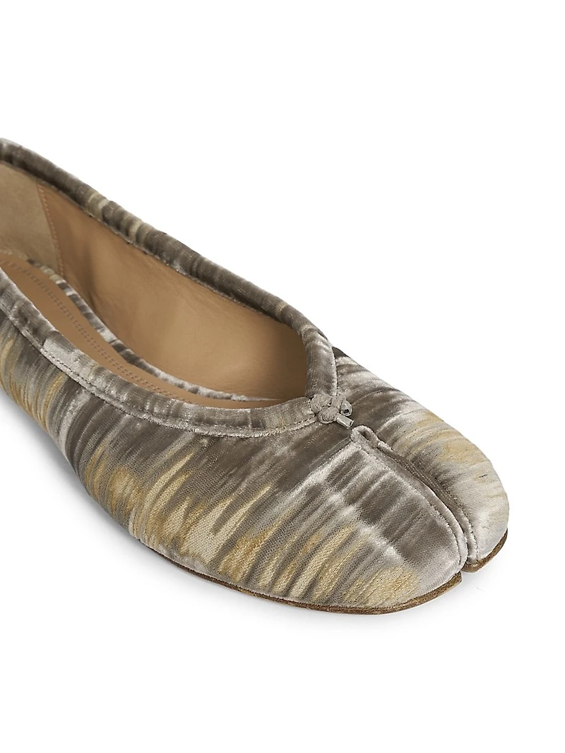 Tabi Printed Ballet Flats