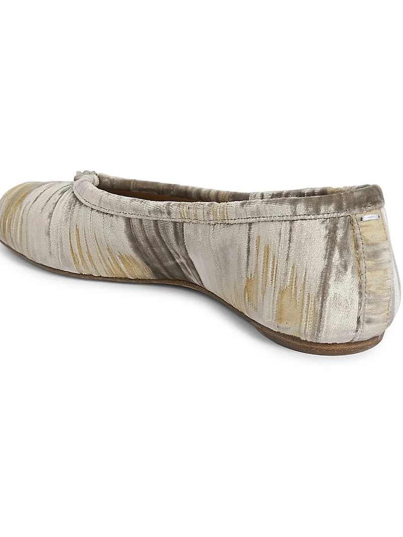 Tabi Printed Ballet Flats