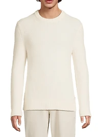 Cozy Knit Crewneck Sweater