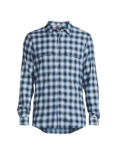 Plaid Cotton Classic-Fit Shirt