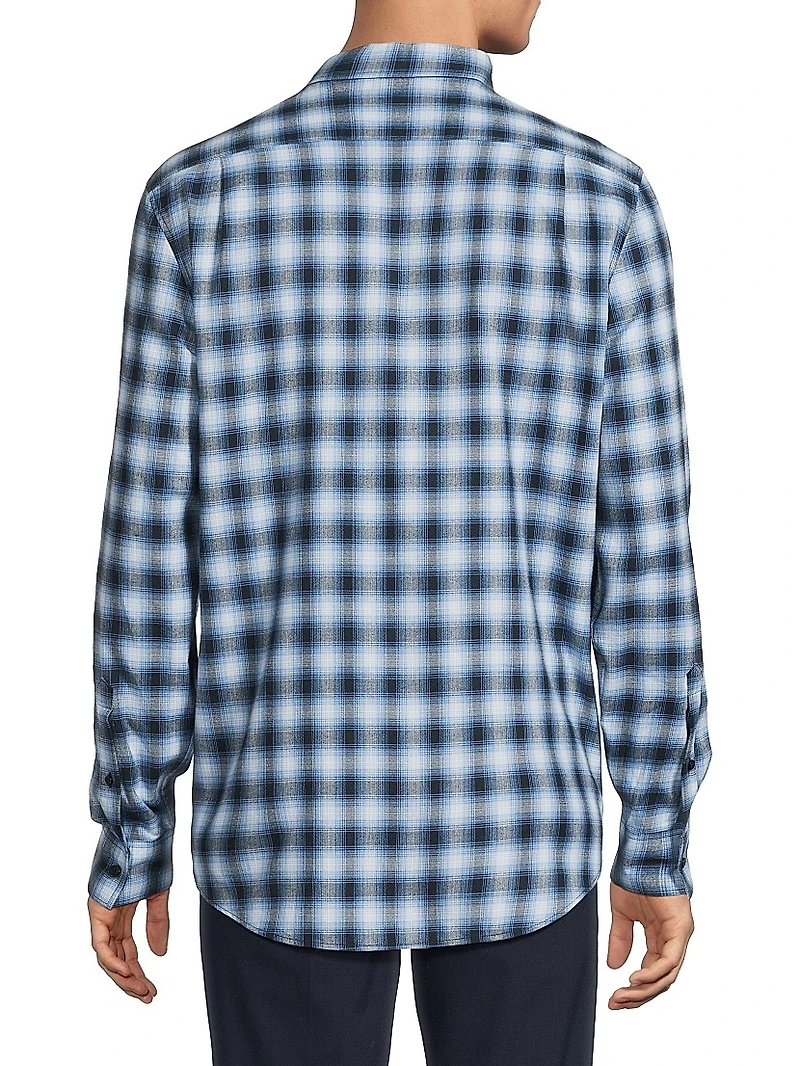 Plaid Cotton Classic-Fit Shirt