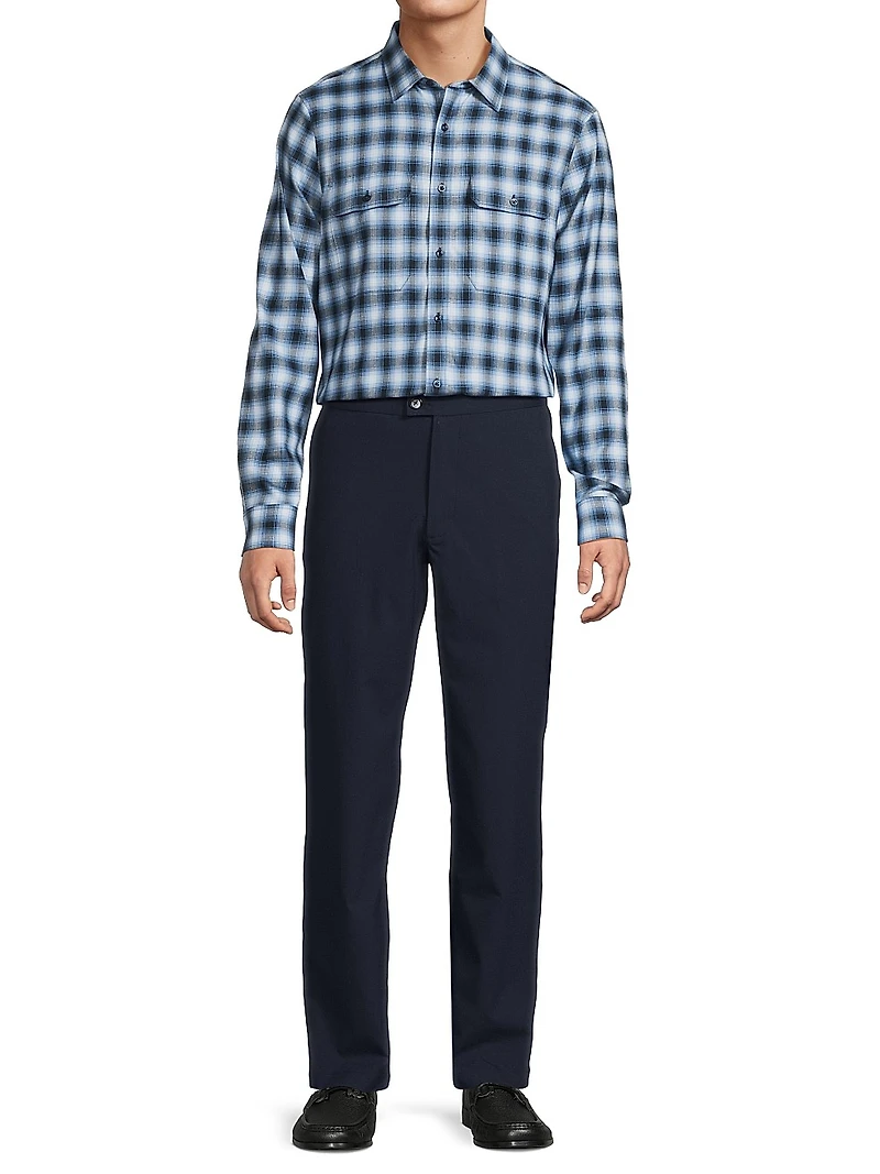 Plaid Cotton Classic-Fit Shirt