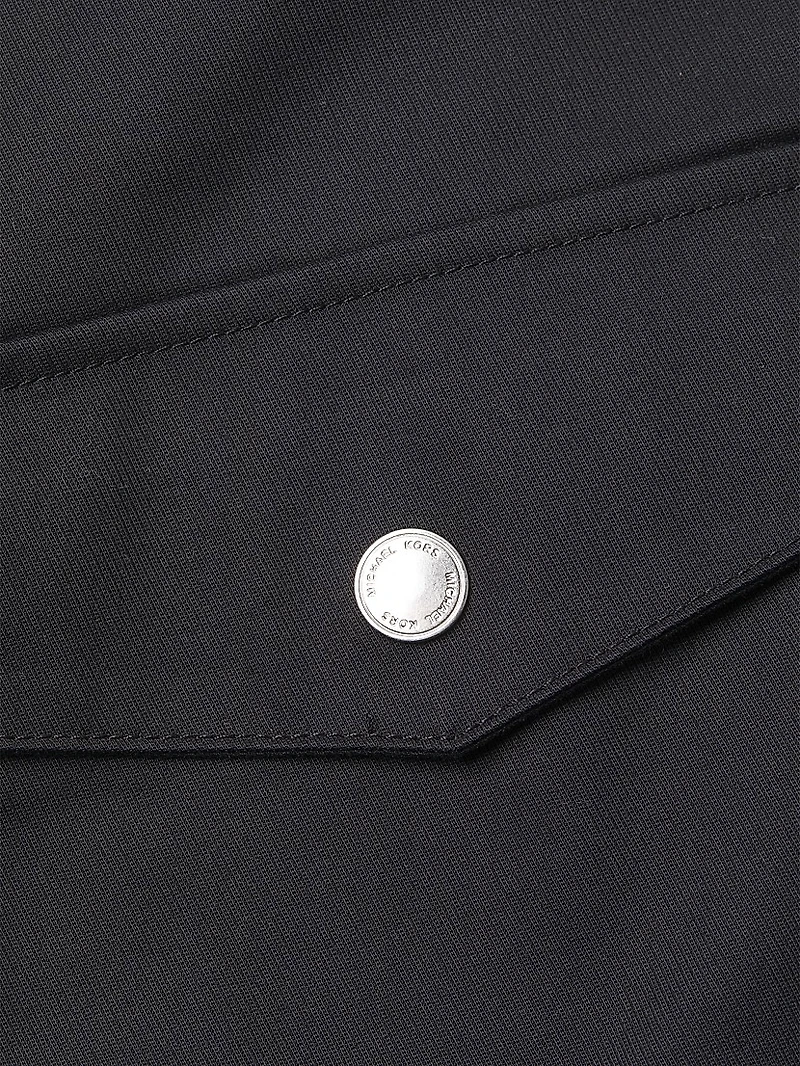 Harrington Stretch-Cotton Zip-Up Jacket