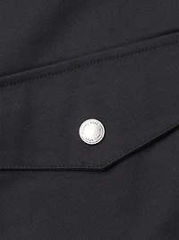 Harrington Stretch-Cotton Zip-Up Jacket