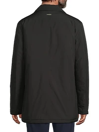Water Resistant Double-Breasted Peacoat