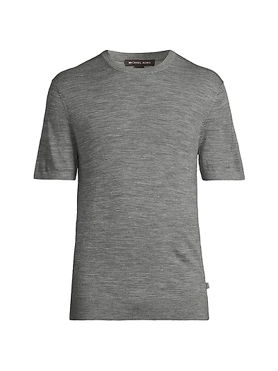 Merino Wool Crewneck T-Shirt