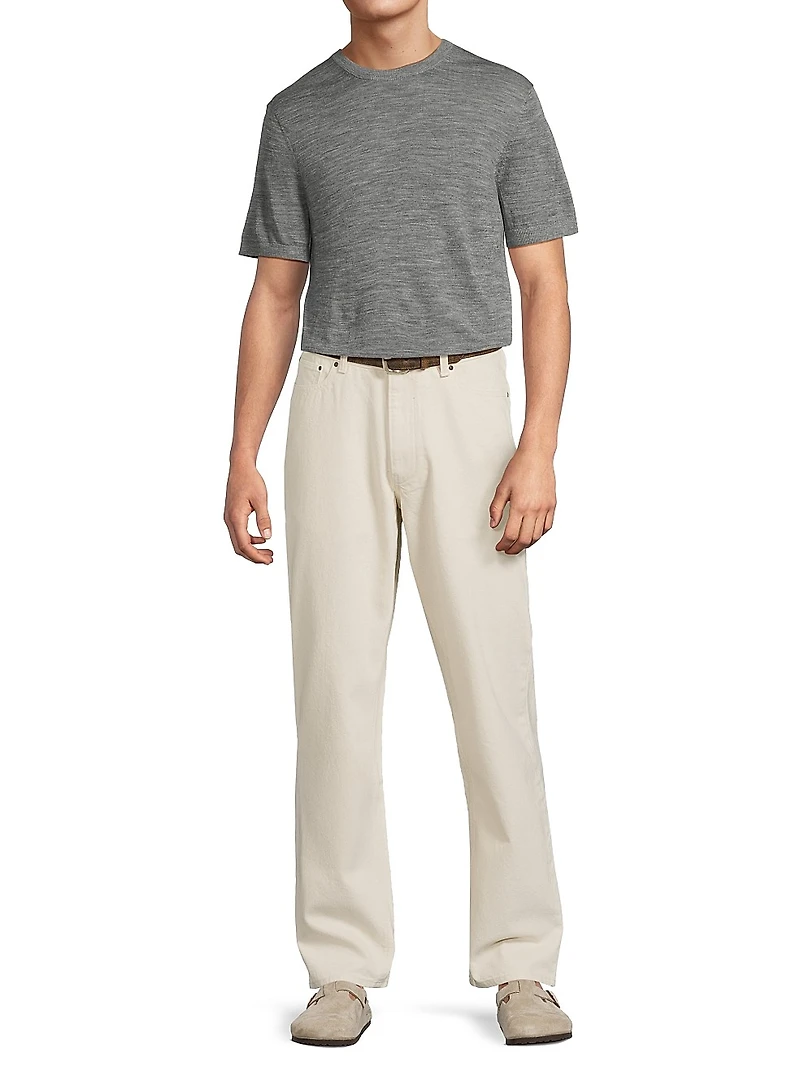 Merino Wool Crewneck T-Shirt