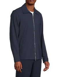 Stretch Technical Zip-Up Shirt