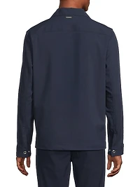 Stretch Technical Zip-Up Shirt