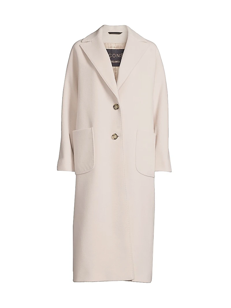 Icons Wool-Blend Long Coat