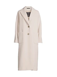 Icons Wool-Blend Long Coat