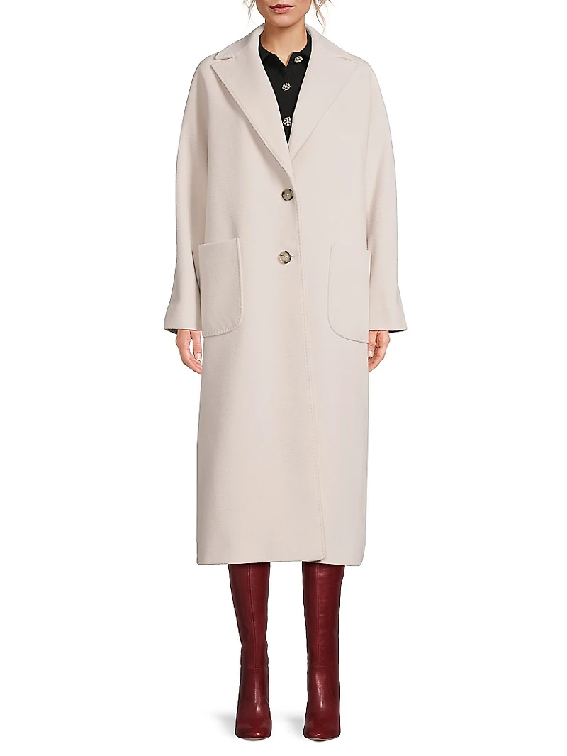 Icons Wool-Blend Long Coat