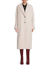 Icons Wool-Blend Long Coat