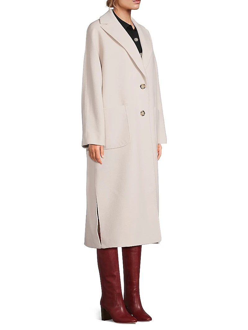 Icons Wool-Blend Long Coat