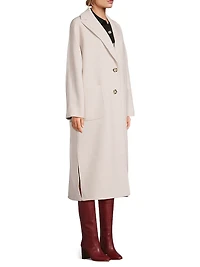 Icons Wool-Blend Long Coat