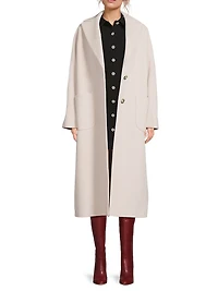 Icons Wool-Blend Long Coat