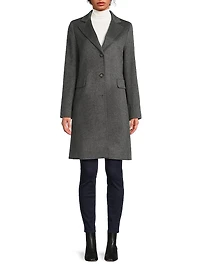 Icons Wool-Cashmere Mid-Length Coat