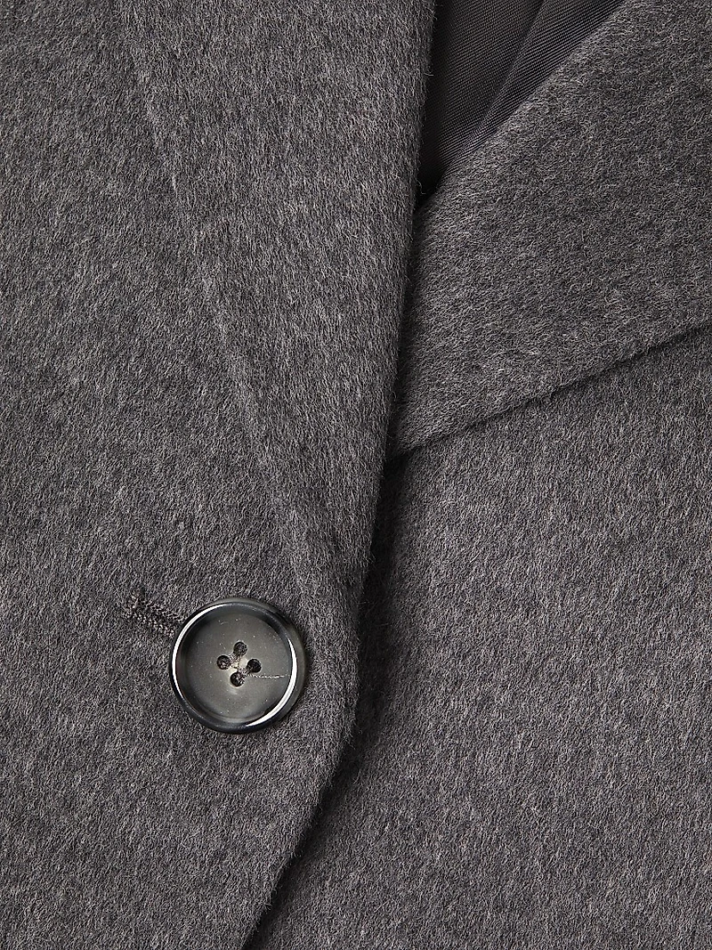 Icons Wool-Cashmere Mid-Length Coat