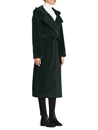 Belted Hooded Coat