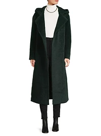 Belted Hooded Coat